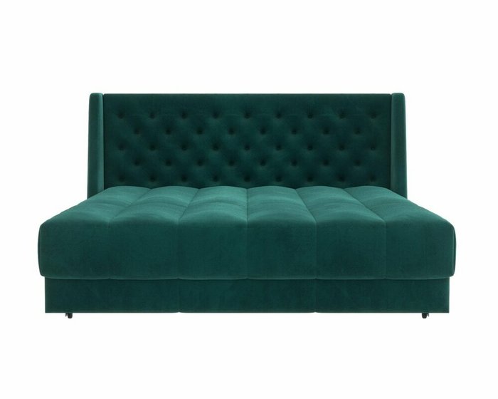 Диван-кровать Ричмонд изумрудного цвета - лучшие Прямые диваны в INMYROOM