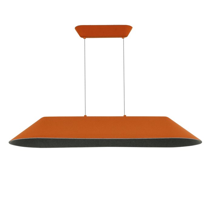Светильник подвесной ST-Luce Оранжевый,Серый/Оранжевый,Серый LED 1*32W 3000K SENTITO - купить Подвесные светильники по цене 23943.0 Светильник подвесной ST-Luce Оранжевый,Серый/Оранжевый,Серый LED 1*32W 3000K SENTITO - купить Подвесные светильники по цене 23943.0