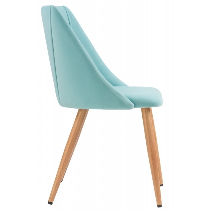 Стул Morgan голубого цвета - лучшие Обеденные стулья в INMYROOM
