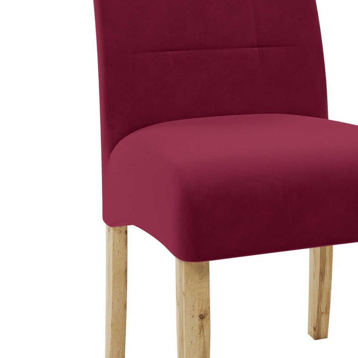 Стул Берген красного цвета - лучшие Обеденные стулья в INMYROOM