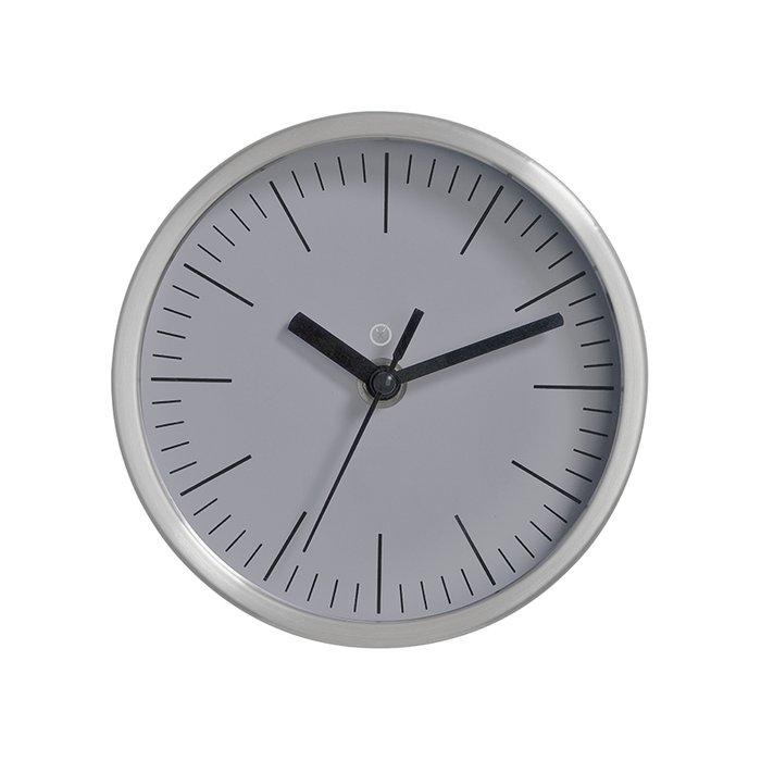 Настенные часы Arizona серебристо-серого цвета