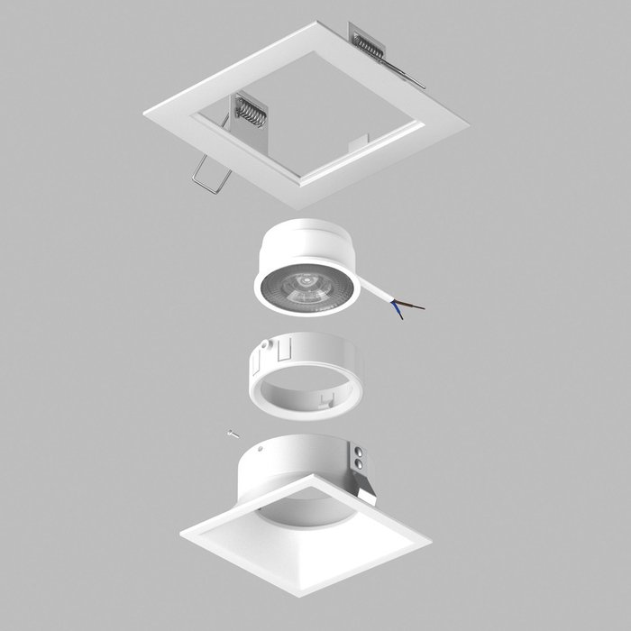 Светильник DOMINO QUADRO под LED модуль/лампу МR16 (214516+214506+214006) - купить Встраиваемые споты по цене 1397.0 Светильник DOMINO QUADRO под LED модуль/лампу МR16 (214516+214506+214006) - купить Встраиваемые споты по цене 1397.0