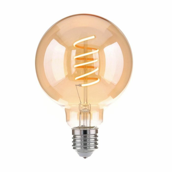 Филаментная светодиодная лампа G95 8W 3300K E27 тонированная BLE2709 G95 F - купить Лампочки по цене 659.0