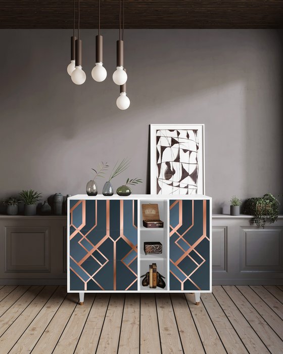 Комод BS2 Ashy 1920 с корпусом белого цвета - купить Комоды по цене 48990.0 Комод BS2 Ashy 1920 с корпусом белого цвета - купить Комоды по цене 48990.0