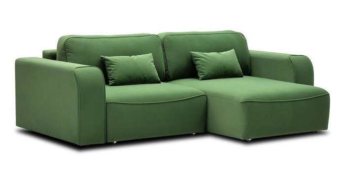 Диван-кровать угловой Тулон зеленого цвета - купить Угловые диваны по цене 49770.0