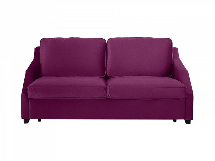 Диван-кровать трёхместный Windsor с молдингом фиолетового цвета