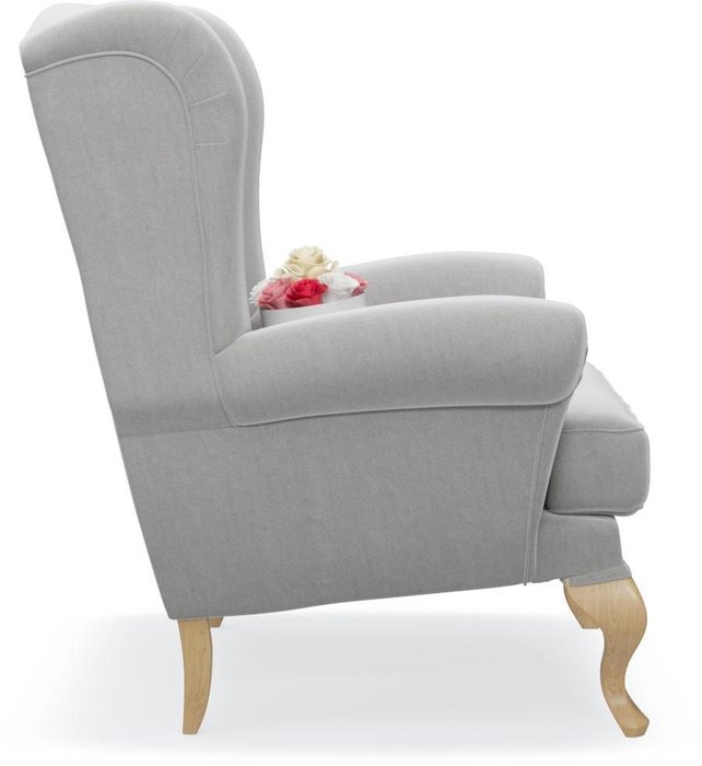 Кресло Charmaine серого цвета - лучшие Интерьерные кресла в INMYROOM