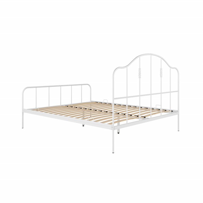 Кровать Милена 160х200 белого цвета - лучшие Кровати для спальни в INMYROOM