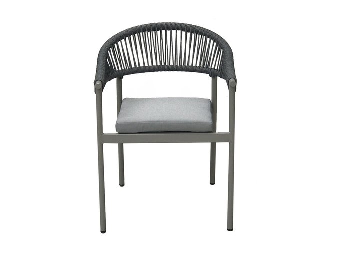 Стул Ницца темно-серого цвета - купить Садовые стулья по цене 13290.0