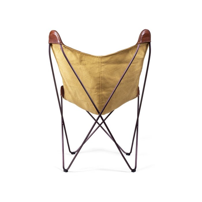 Кресло Butterfly коричневого цвета - лучшие Интерьерные кресла в INMYROOM