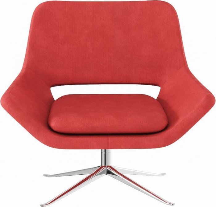 Кресло Корона elixir красного цвета - купить Интерьерные кресла по цене 40000.0