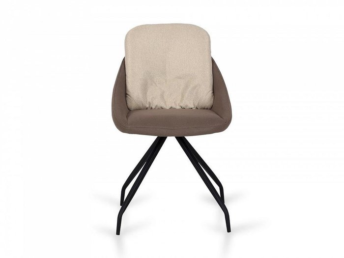 Кресло Dexter бежево-коричневого цвета  - купить Обеденные стулья по цене 11900.0