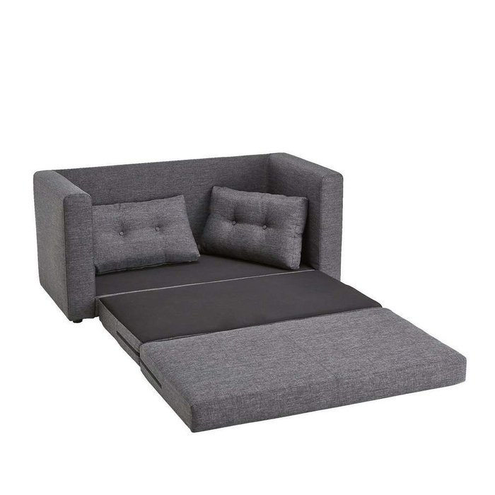 Диван-кровать Udel серого цвета - лучшие Прямые диваны в INMYROOM
