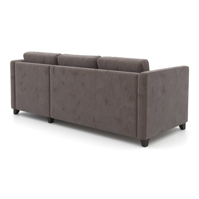 Угловой диван-кровать Bari EKL коричневый - лучшие Угловые диваны в INMYROOM
