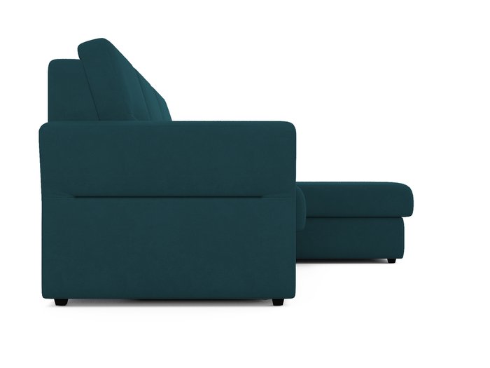 Угловой диван-кровать Sonny сине-зеленого цвета - лучшие Угловые диваны в INMYROOM