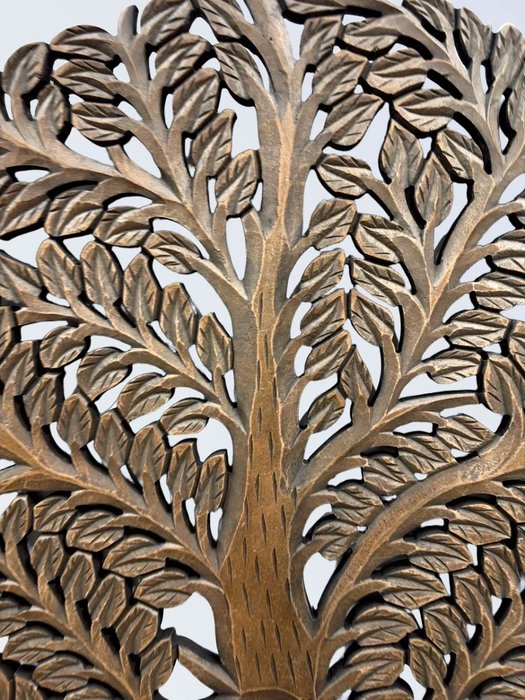 Панно настенное с зеркалом BROWN TREE - купить Настенные зеркала по цене 18000 Панно настенное с зеркалом BROWN TREE - купить Настенные зеркала по цене 18000