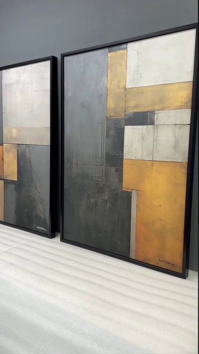 Набор из двух репродукций картин Monolith, 2024г. - лучшие Картины в INMYROOM Набор из двух репродукций картин Monolith, 2024г. - лучшие Картины в INMYROOM