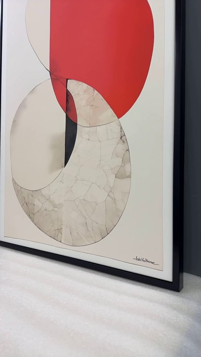 Репродукция картины The Twisted Shape, No 2, 2024г. - лучшие Картины в INMYROOM