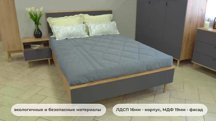 Напольное зеркало Калгари серого цвета - лучшие Напольные зеркала в INMYROOM
