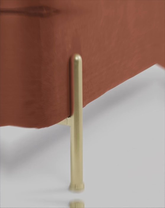 Банкетка Болейн коричневого цвета - лучшие Банкетки в INMYROOM Банкетка Болейн коричневого цвета - лучшие Банкетки в INMYROOM