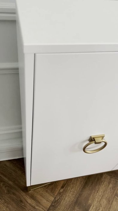 Комод Рина белого цвета - лучшие Комоды в INMYROOM Комод Рина белого цвета - лучшие Комоды в INMYROOM