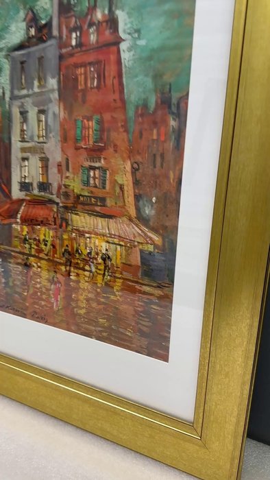 Репродукция картины Nachtliches Paris 1935 г. - лучшие Картины в INMYROOM Репродукция картины Nachtliches Paris 1935 г. - лучшие Картины в INMYROOM