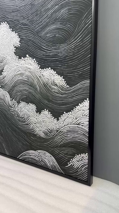 Репродукция картины Restless ocean, No 1, 2024г. - лучшие Картины в INMYROOM Репродукция картины Restless ocean, No 1, 2024г. - лучшие Картины в INMYROOM