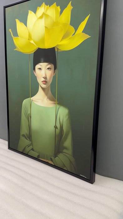 Репродукция картины Vibe collection, Blooming soul, 2024г. - лучшие Картины в INMYROOM Репродукция картины Vibe collection, Blooming soul, 2024г. - лучшие Картины в INMYROOM