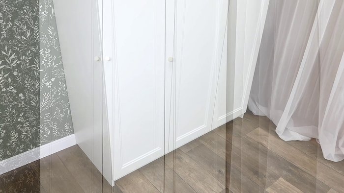 Распашной шкаф Классика белого цвета - лучшие Шкафы распашные в INMYROOM Распашной шкаф Классика белого цвета - лучшие Шкафы распашные в INMYROOM