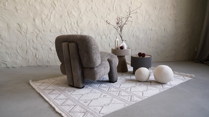 Кресло Orli темно-серого цвета - лучшие Интерьерные кресла в INMYROOM