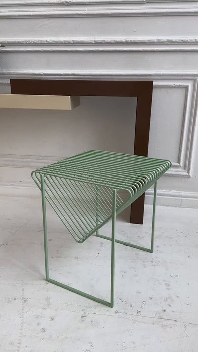 Кофейный стол Фисташка светло-зеленого цвета - лучшие Кофейные столики в INMYROOM Кофейный стол Фисташка светло-зеленого цвета - лучшие Кофейные столики в INMYROOM