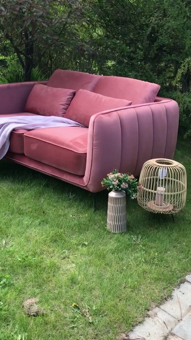 Диван Amsterdam М серого цвета - лучшие Прямые диваны в INMYROOM