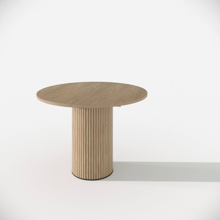 Раздвижной обеденный стол Pinter бежевого цвета - лучшие Обеденные столы в INMYROOM