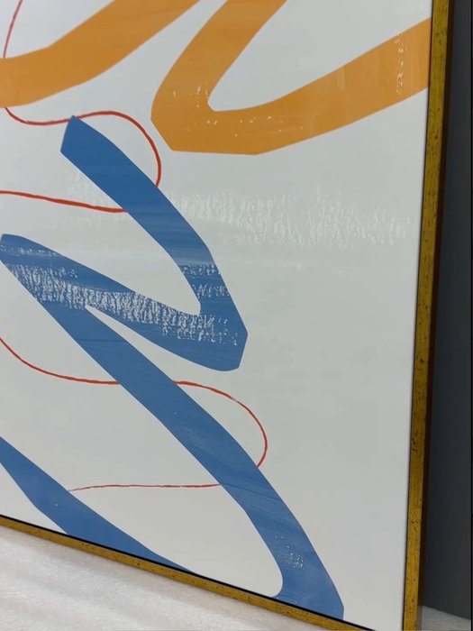 Репродукция картины на холсте Color vibes, No 3, 2021г. - лучшие Картины в INMYROOM