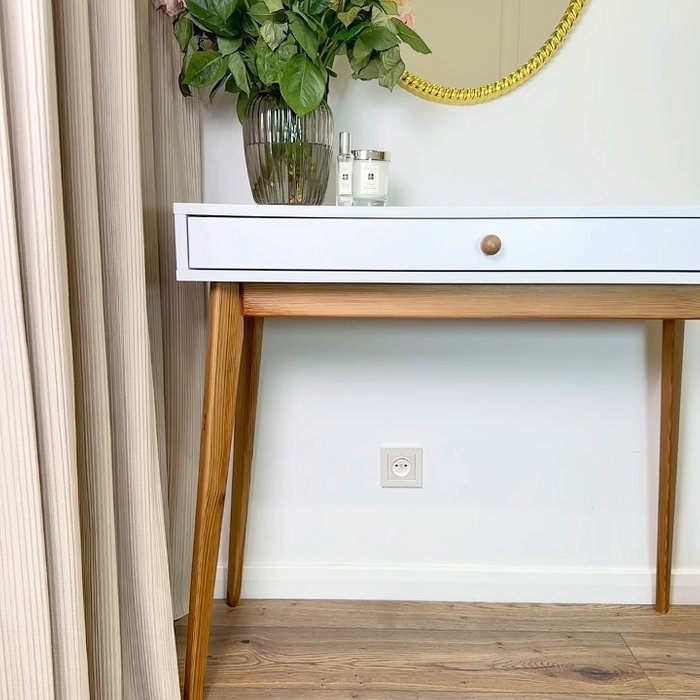 Туалетный столик белого цвета - лучшие Туалетные столики в INMYROOM Туалетный столик белого цвета - лучшие Туалетные столики в INMYROOM