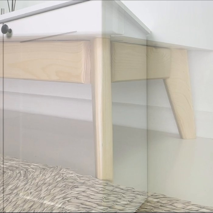 Комод Адель белого цвета - лучшие Комоды в INMYROOM