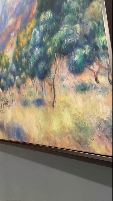 Репродукция картины Mount of Sainte-Victoire, 1888г. - лучшие Картины в INMYROOM Репродукция картины Mount of Sainte-Victoire, 1888г. - лучшие Картины в INMYROOM