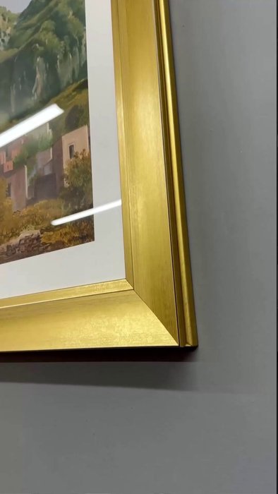 Репродукция картины Village on the Island of Ischia, 1826г. - лучшие Картины в INMYROOM Репродукция картины Village on the Island of Ischia, 1826г. - лучшие Картины в INMYROOM