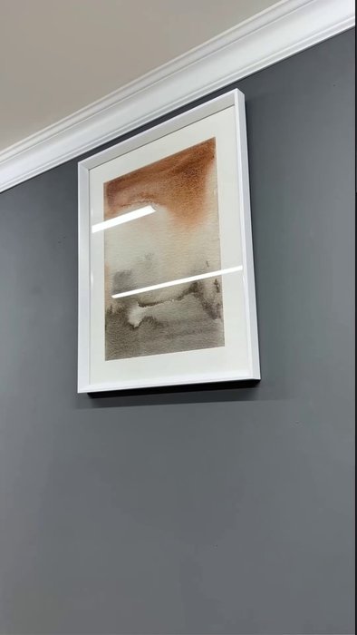 Репродукция картины в раме Forest landscape in October - лучшие Картины в INMYROOM