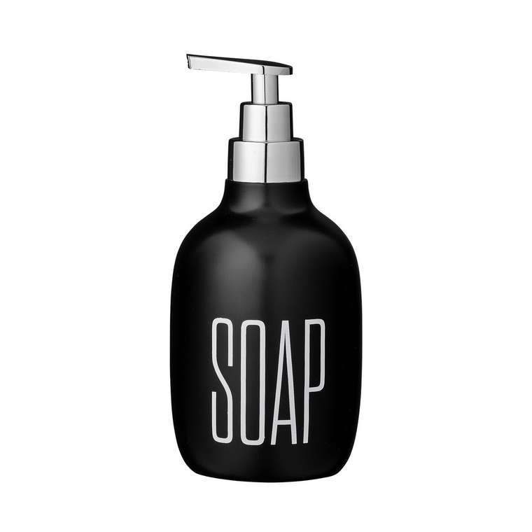 Диспенсер для мыла Soap black черного цвета