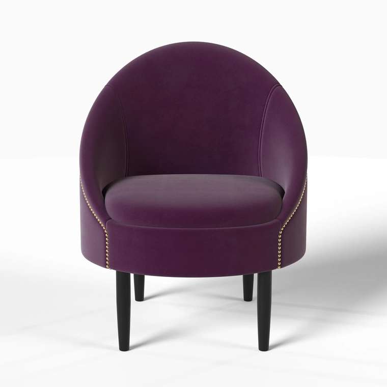 Кресло Мадрид фиолетового цвета