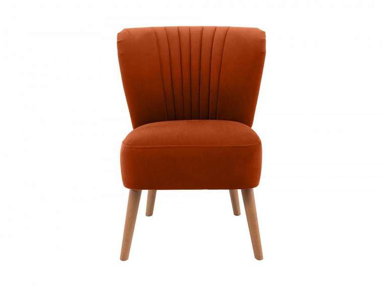 Кресло Barbara терракотового цвета