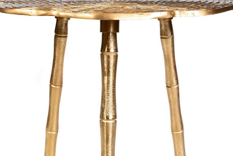 Кофейный столик Bamboo золотого цвета