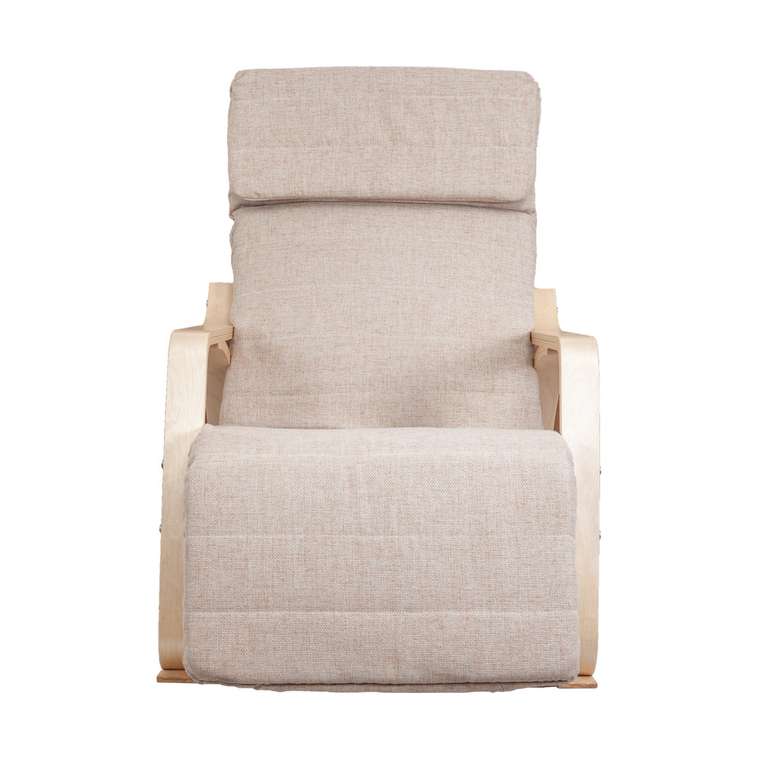 Кресло-качалка Smart  бежевого цвета