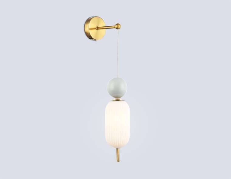 Бра Ceramo Modern LH53108 (стекло, цвет белый)