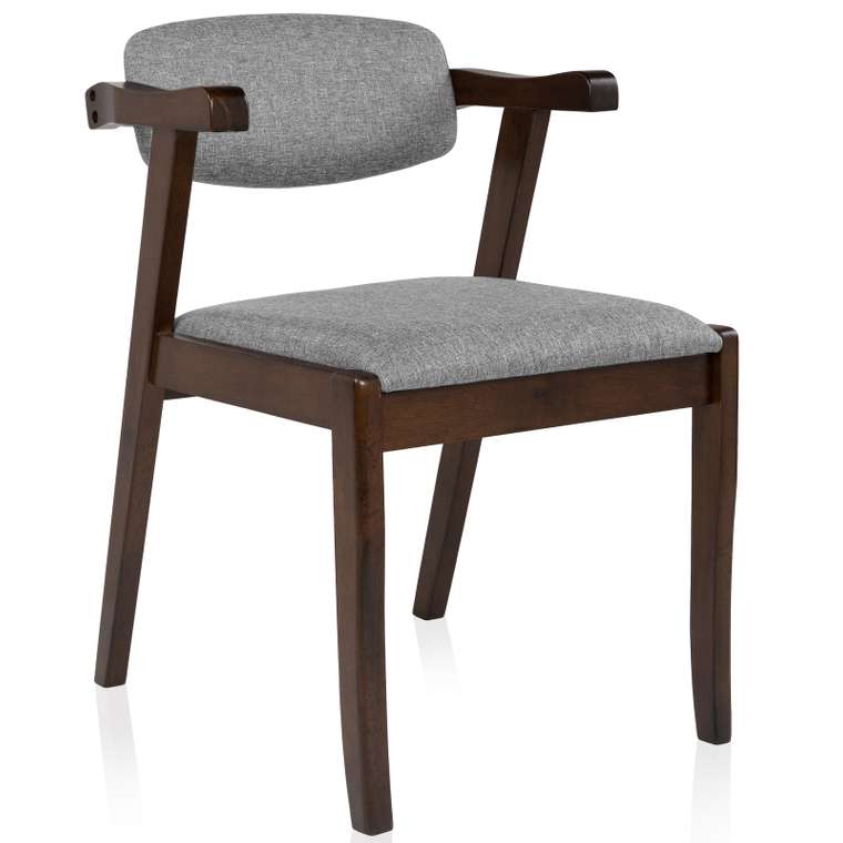 Обеденный стул Fit cappuccino серого цвета