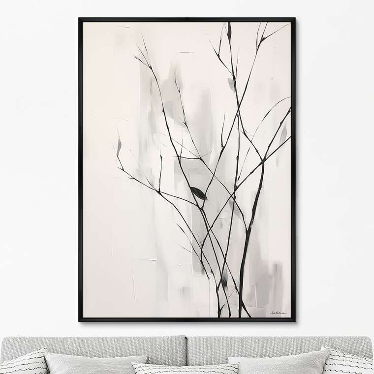Репродукция картины Branches in the autumn, No 1, 2024г.