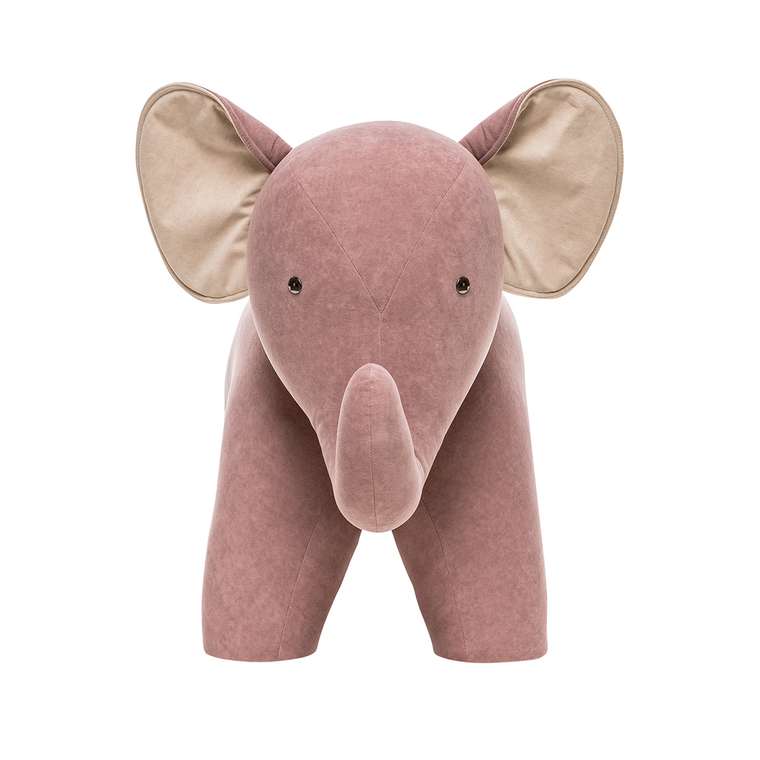 Пуф Elephant розового цвета