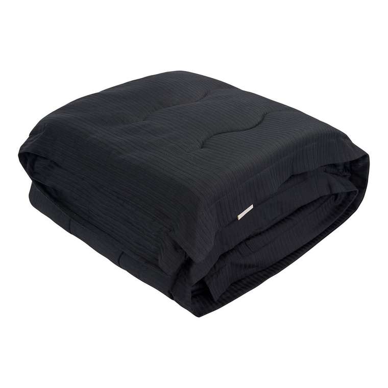 Одеяло Тиффани 155х220 черного цвета