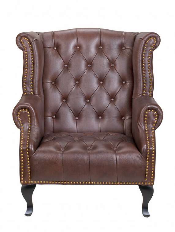 Кресло Royal brown коричневого цвета